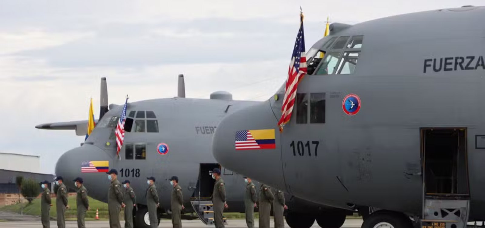 Queda de avião militar na Colômbia deixa dezenas de feridos
