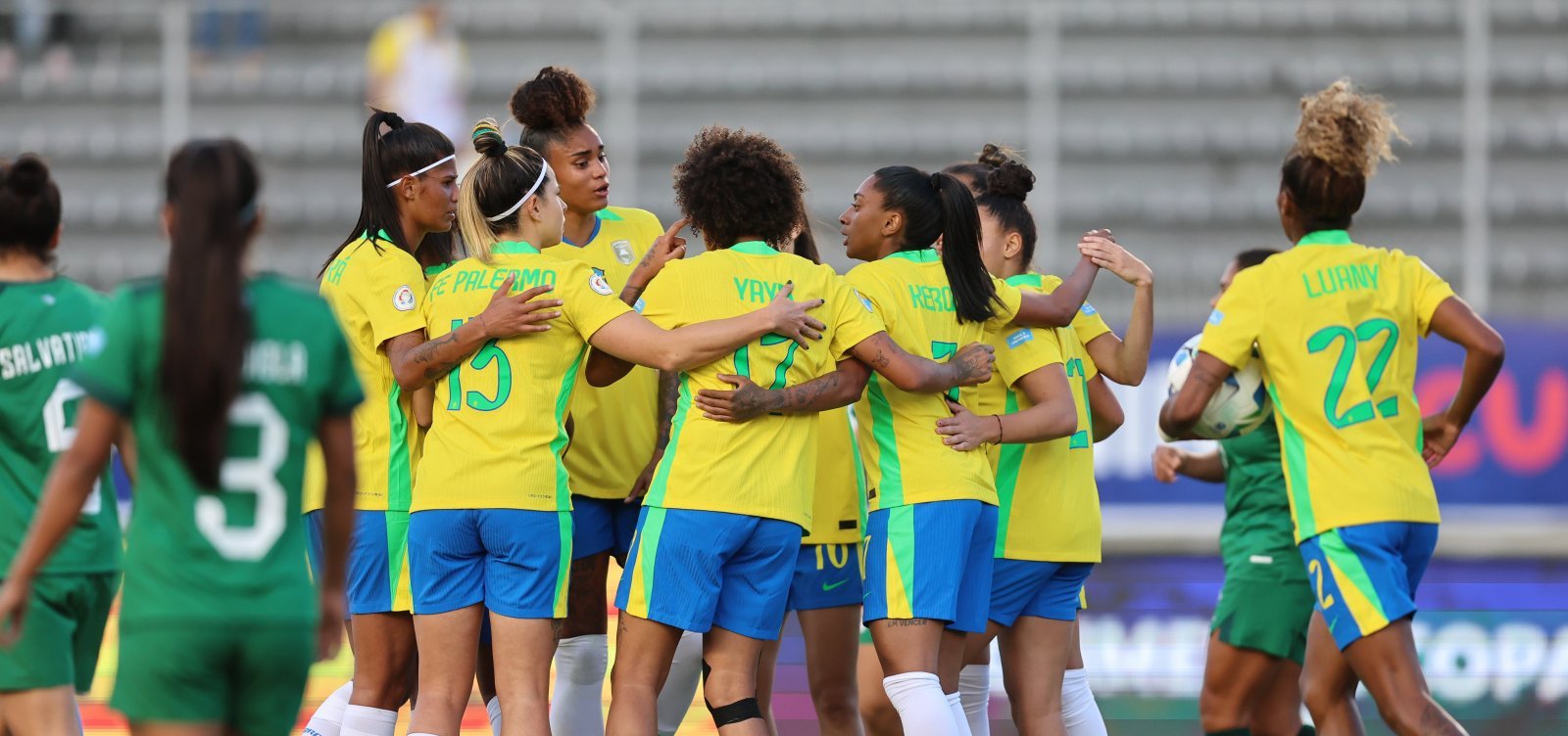 Brasil mantém embalo e aplica goleada sobre a Zâmbia no Fifa Series feminino
