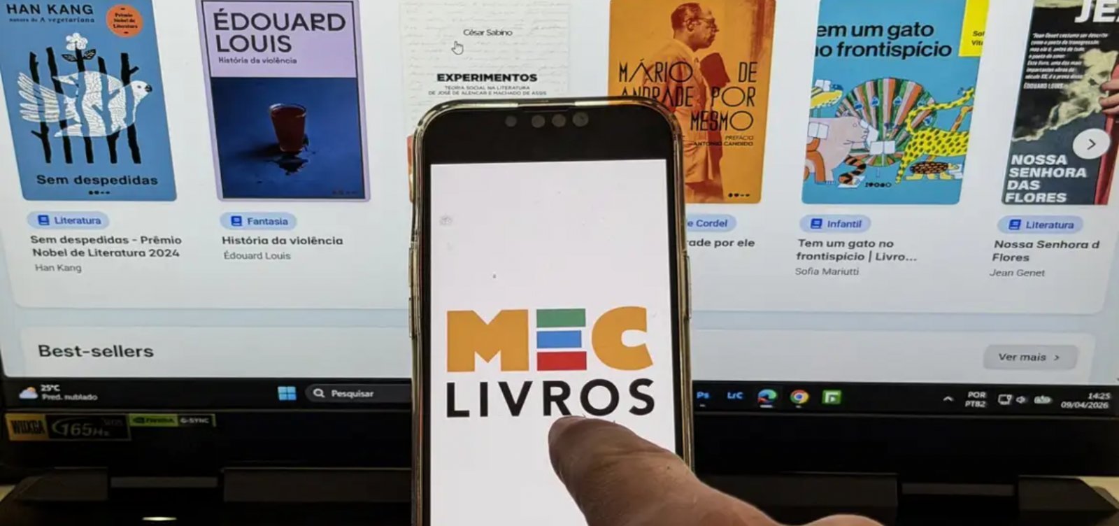 MEC amplia acervo digital para 25 mil obras e flexibiliza regras de empréstimo