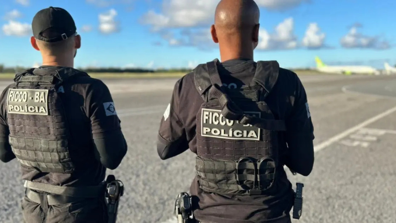 Traficante do Nordeste de Amaralina é preso no Aeroporto de Salvador ao tentar embarcar para o Rio