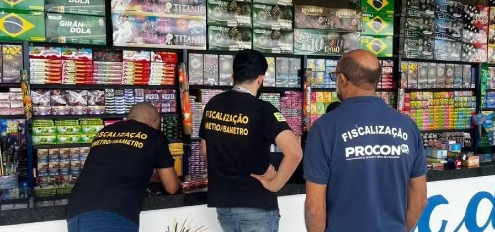 Operação apreende cerca de 7 mil fogos de artifício irregulares em cinco cidades da Bahia