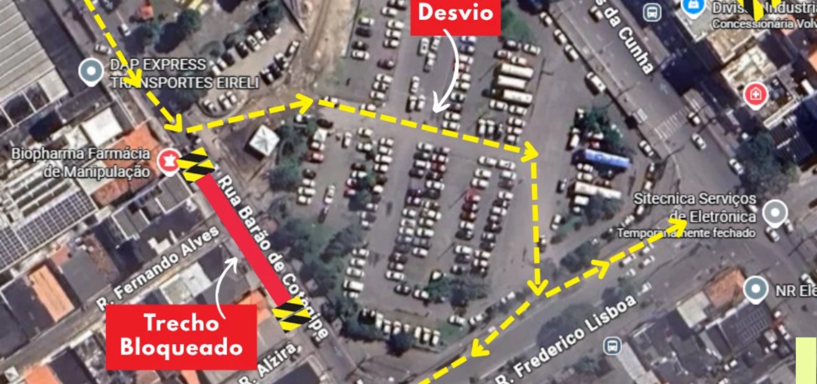 Obra de drenagem altera trânsito na Cidade Baixa a partir desta segunda-feira (15)