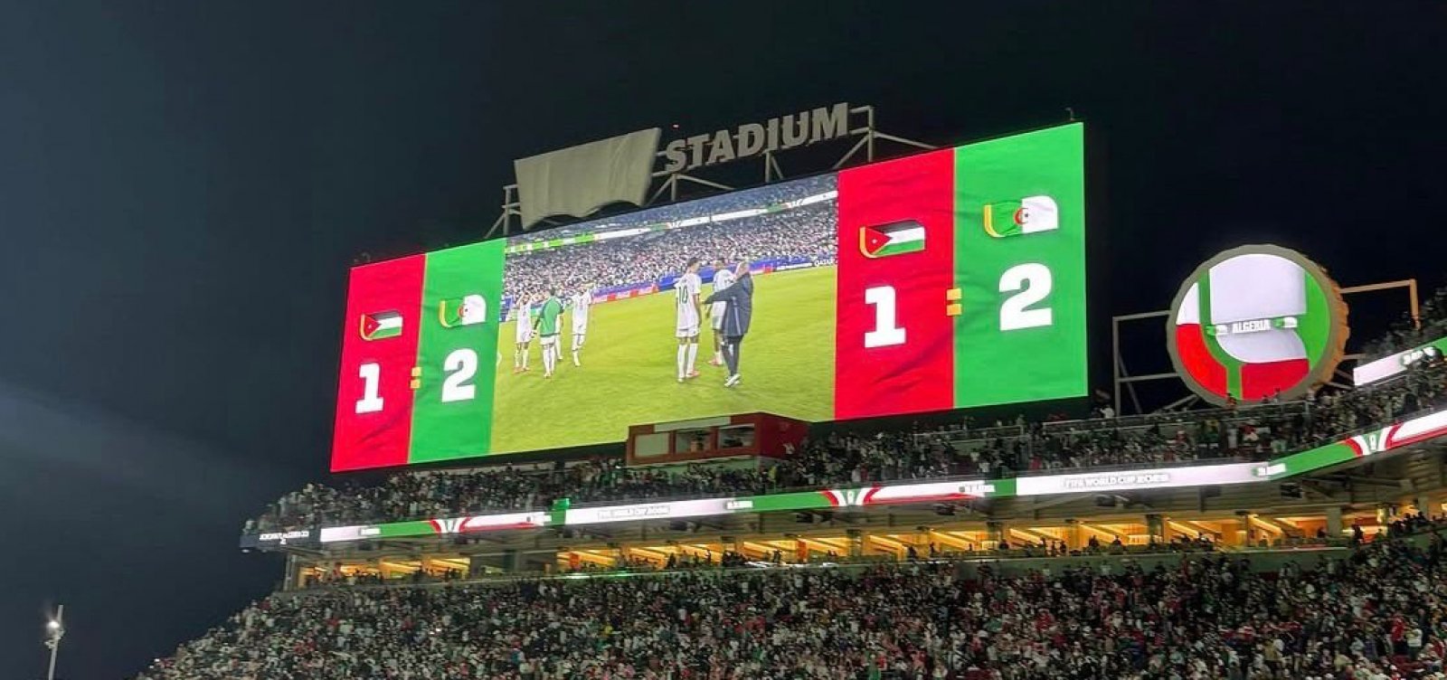 Argélia reage no segundo tempo, vence Jordânia e mantém esperança de classificação na Copa de 2026