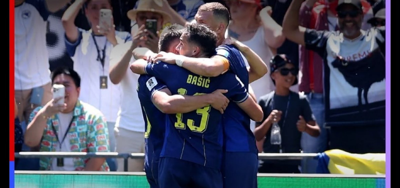 Seleção da Bósnia e Herzegovina vence o Seleção do Catar por 3 a 1 e elimina adversário da Copa do Mundo de 2026