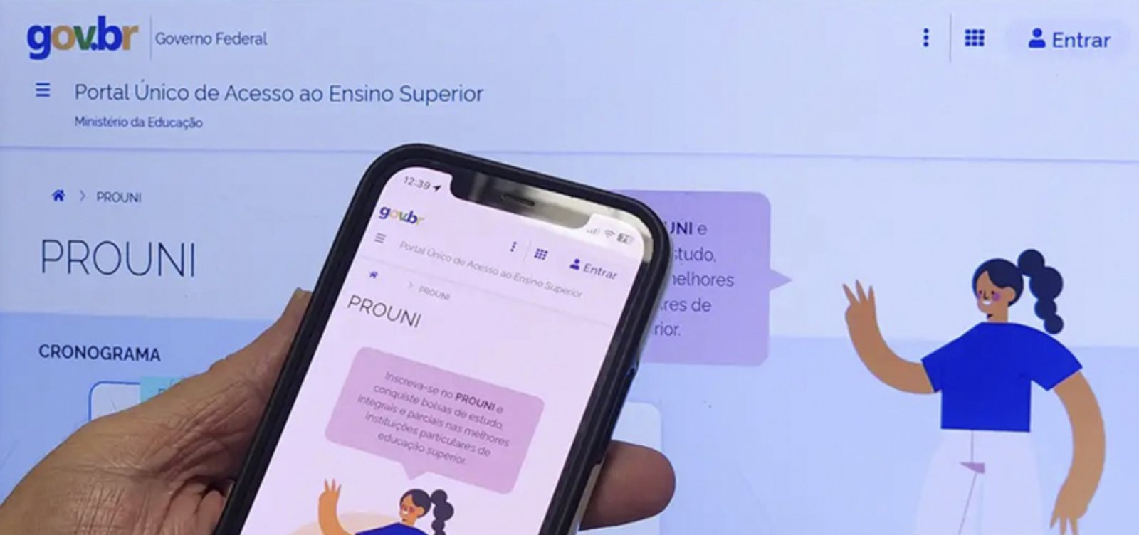 Prouni abre inscrições para o segundo semestre nesta terça (7); confira quem pode participar