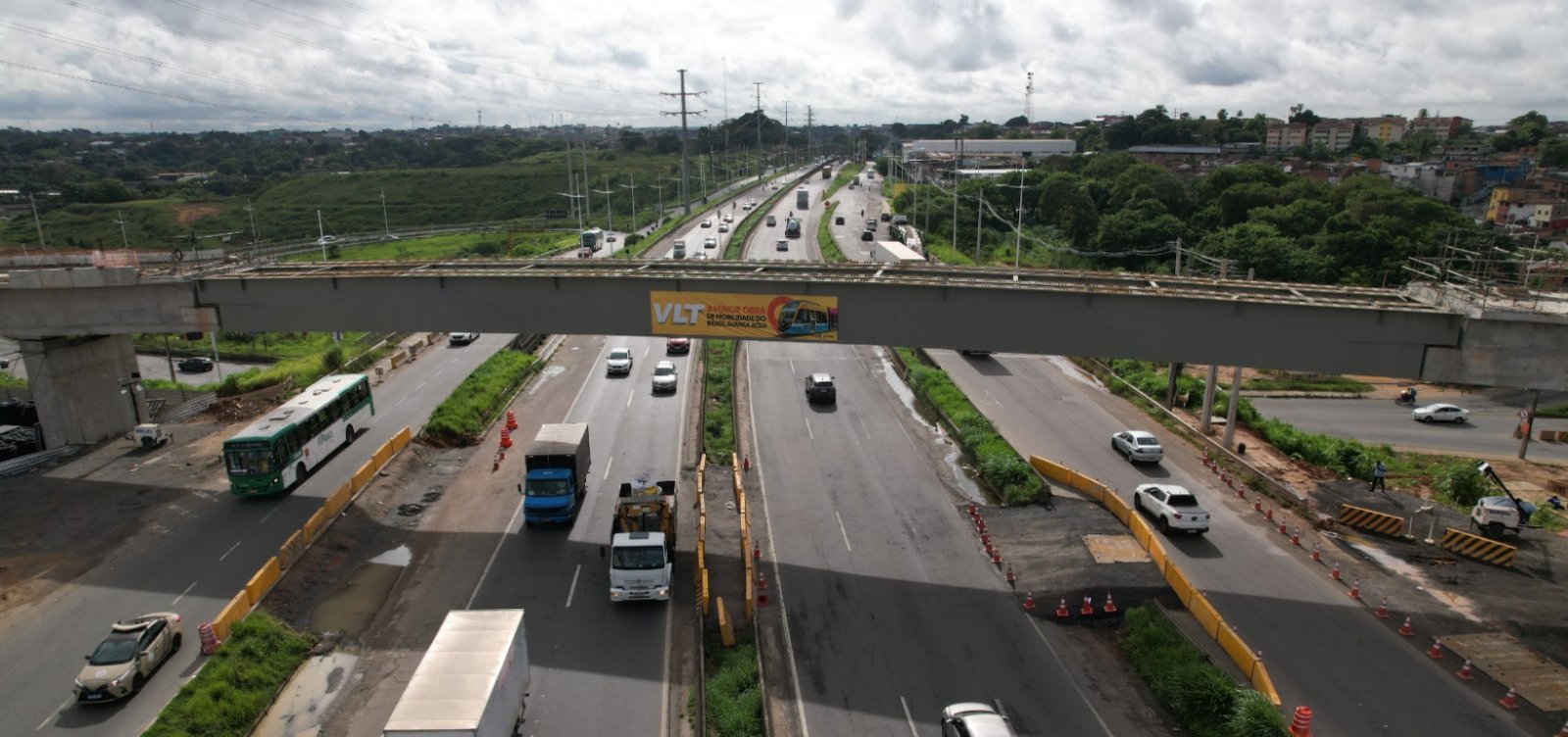 Interdição em acesso à BR-324 em Candeias altera trânsito até sábado; confira os desvios