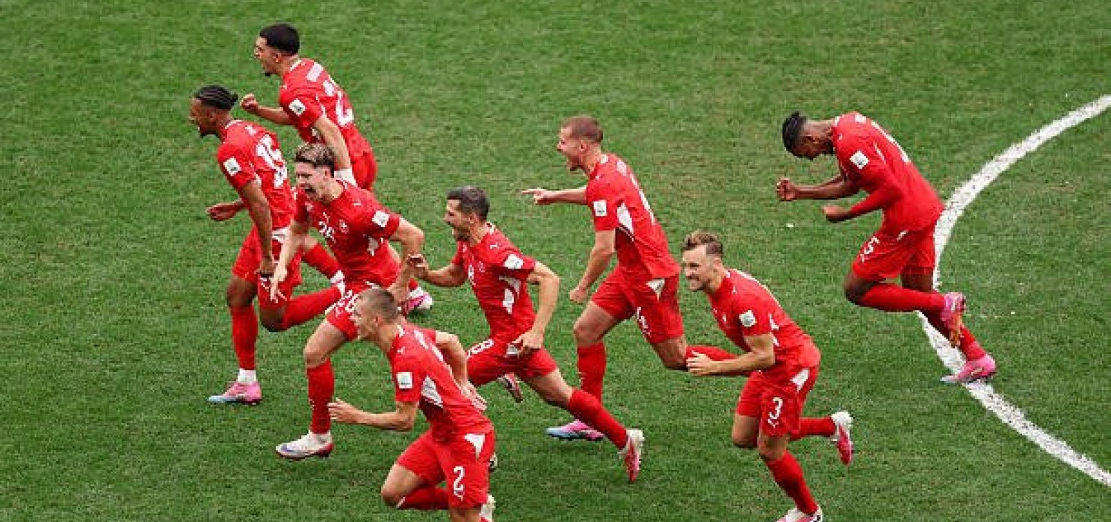 Suíça elimina a Colômbia nos pênaltis e encara a Argentina nas quartas de final da Copa do Mundo