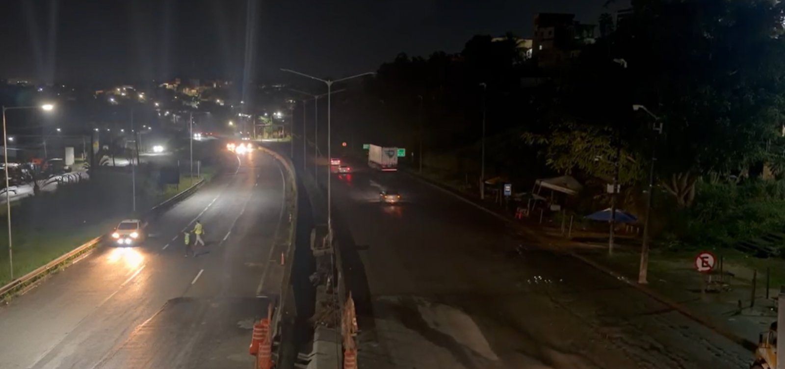 BR-324 tem tráfego totalmente liberado em Simões Filho após conclusão de obras emergenciais