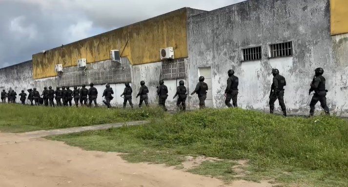 Operação Angerona 2 reforça segurança no Conjunto Penal de Feira de Santana
