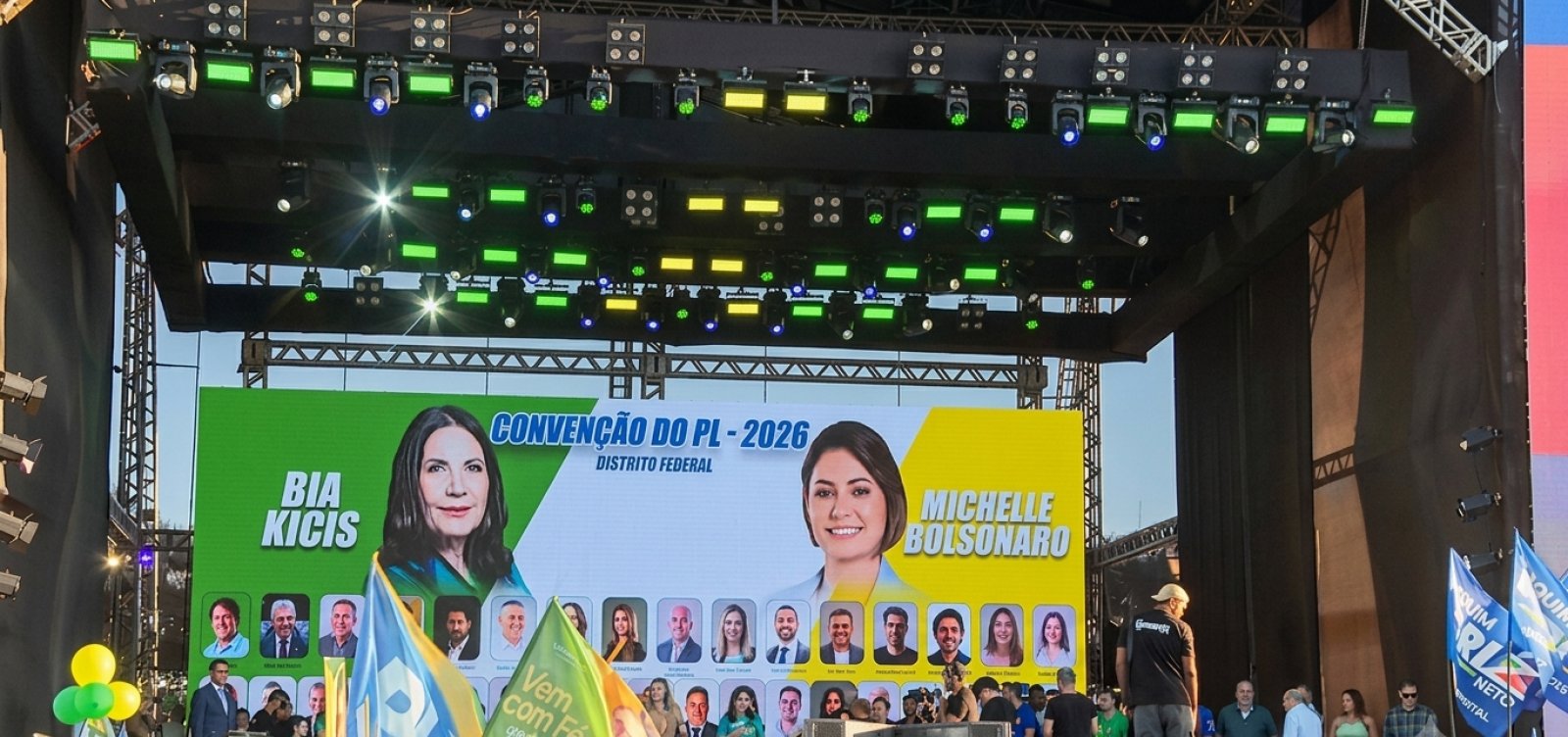 PL confirma candidaturas de Michelle Bolsonaro e Bia Kicis ao Senado pelo Distrito Federal