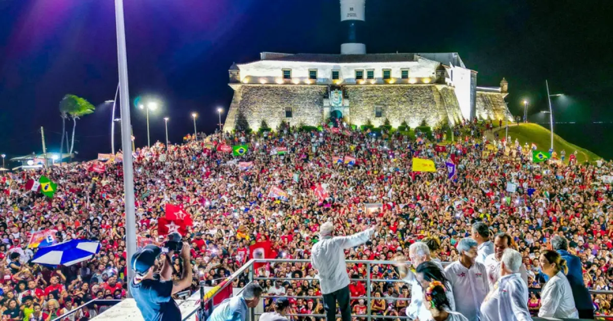 Lula deve fazer caminhada da Ondina ao Farol da Barra durante visita a Salvador