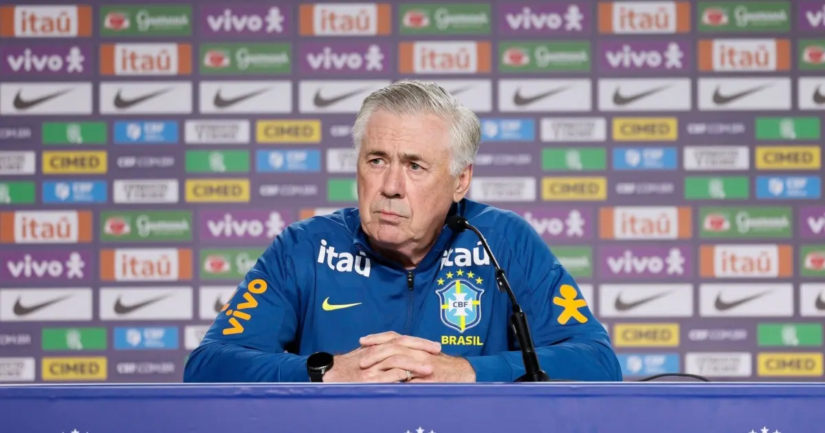 Ancelotti define data para primeira convocação do Brasil rumo à Copa de 2030