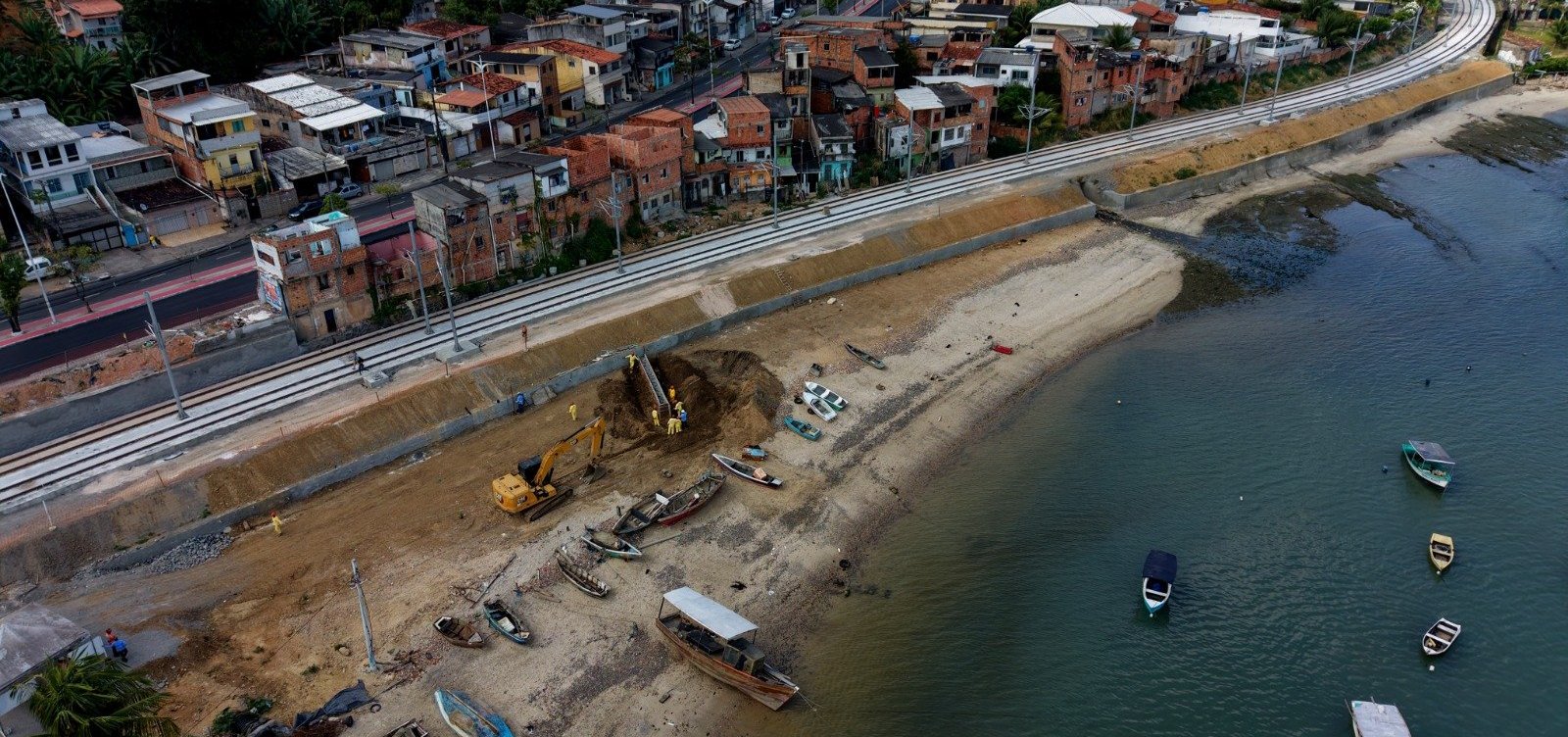 Governo inicia obras de urbanização da Orla de Escada, no Subúrbio de Salvador