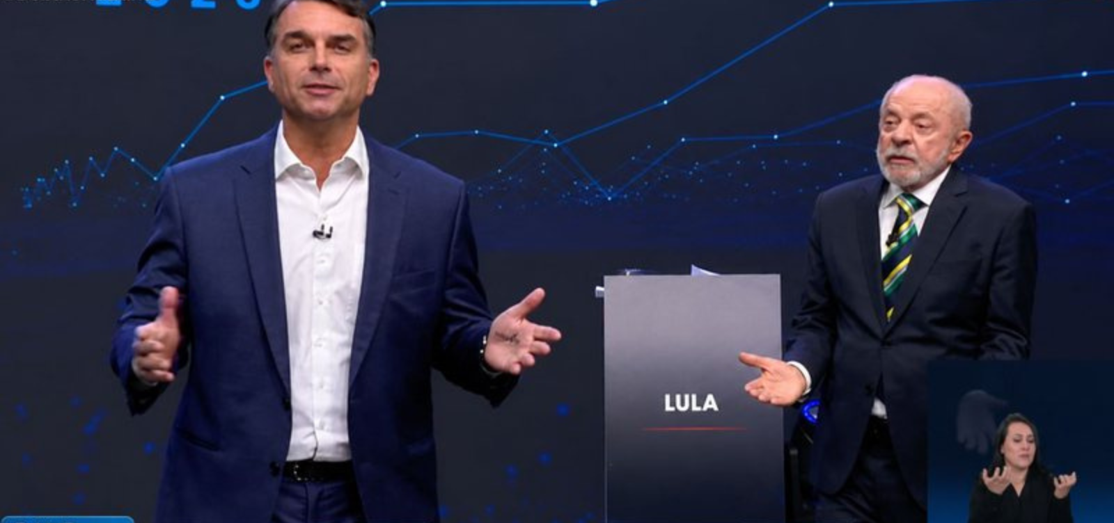 Pesquisa Indexa/Broadcast aponta empate técnico entre Flávio Bolsonaro e Lula no 2º turno